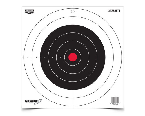 Мишень бумажная Birchwood Bull's-eye Paper Target 300мм (37013)
