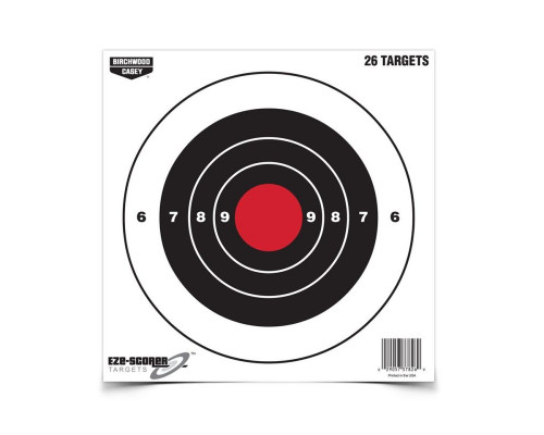 Мишень бумажная Birchwood Bull's-eye Paper Target 200мм