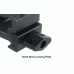 Кольца Leapers UTG 25,4 мм быстросъемные на Weaver с винтовым зажимом, низкие