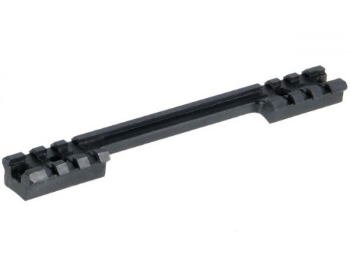 Кронштейн UTG Weaver на Remington 700, 2х3 слота, длина 160мм, высота 12,5мм, вырез под гильзу, сталь, черный, 130гр.