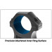 Кольца UTG PRO® Weaver/Picatinny, диаметр 26мм, высота 15мм, с упорами,материал алюминий, цвет-черн, 57г.